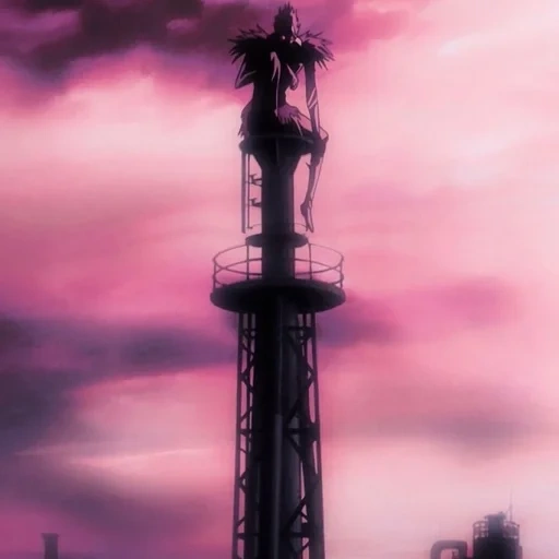 torre, torre de perforación, anime, oscuridad, big ben gorky playground park