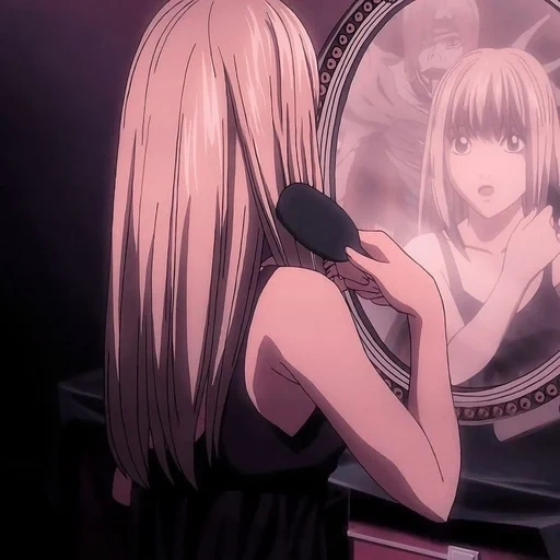 anime, misa aman, nota di morte misa, personaggi anime, mis's death notebook