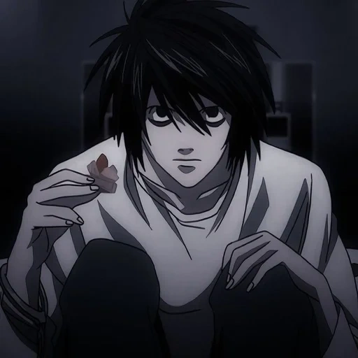 death note, l note of death, l death note, ryuga hideki death note, anime notebook of death subtitles