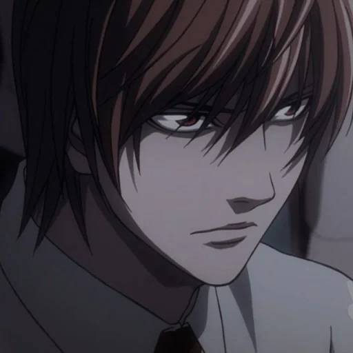 luce, yagami light, death note, nota di morte l, l nota di morte