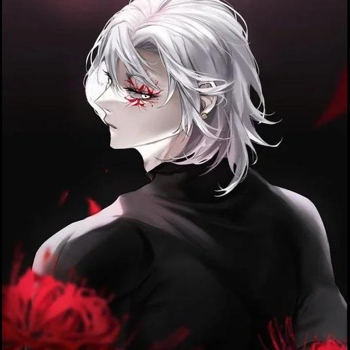 ken kaneki, kaneki pain, anime characters, allen walker hallow, anime guys allen walker