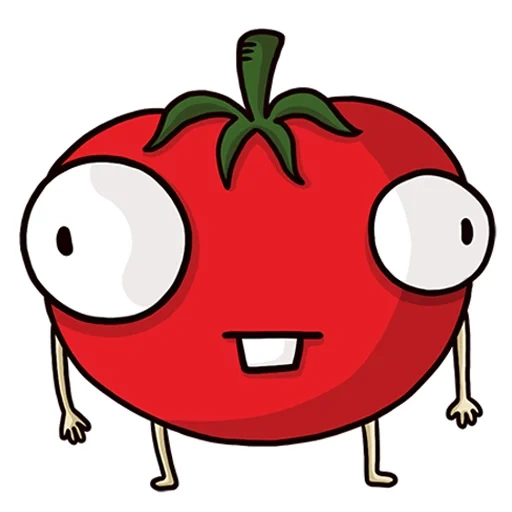 помидорка, холодильник, грустный помидор, рисунок помидора, анимированный помидор