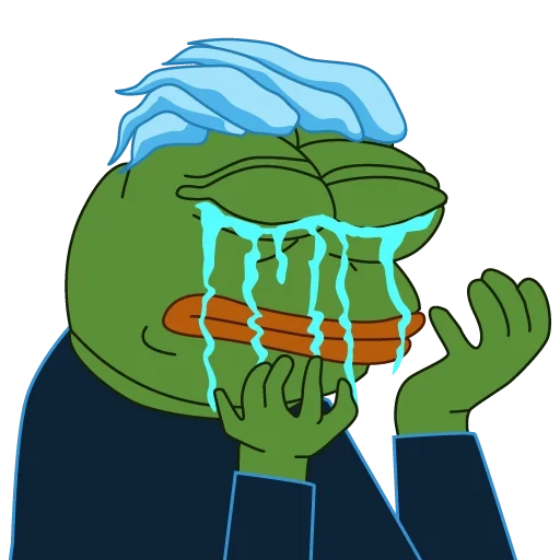 pepe, pepe toad, pepe toad, menangis pepe, crying frog pepe