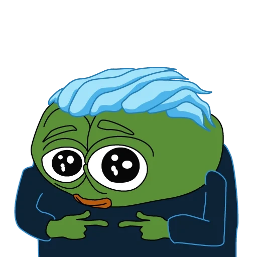 rã, emote, twitter, humano, pepe tímido