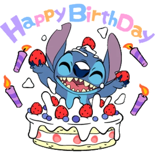 stich, stidisney, fête d'anniversaire, anniversaire de stitch, joyeux anniversaire stitch