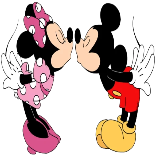 mickey mouse, mickey mouse minnie, karakter mickey mouse, mickey mouse mickey mouse, mickey mouse cium minnie