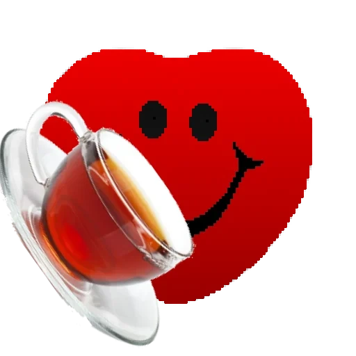 copa de aislamiento, amor té, una taza de té para niños, buenos días gif, copa de aislamiento en forma de corazón de doble pared