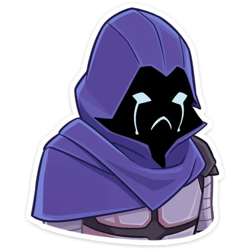 raven's teenage titan art, omen valorant transparent background