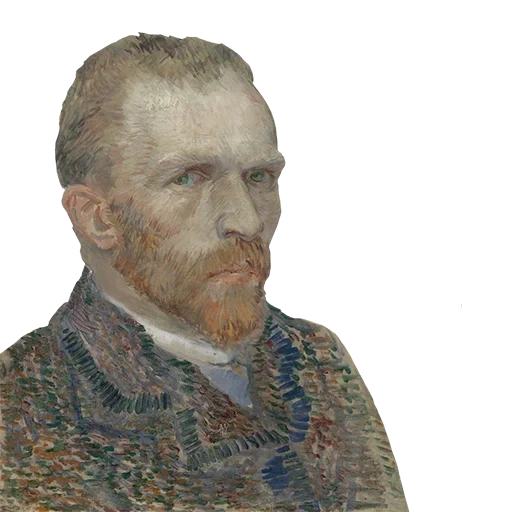 vincent van gogh, van gogh's self-portrait, schemiao itzkokovic school 257, self-portrait of vincent van gogh, van gogh's original self-portrait