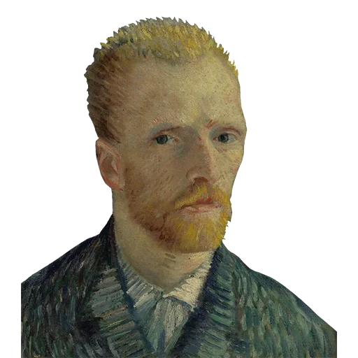 vincent van gogh, van gogh's self-portrait, self-portrait of vincent van gogh, van gogh's self-portrait to gauguin, self-portrait of vincent van gogh without beard