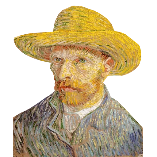 vincent van gogh, van gog auto portraits, autorratrato van gogh, vincent van gog un autorretrato, vincent van gogh self cordrait 1888