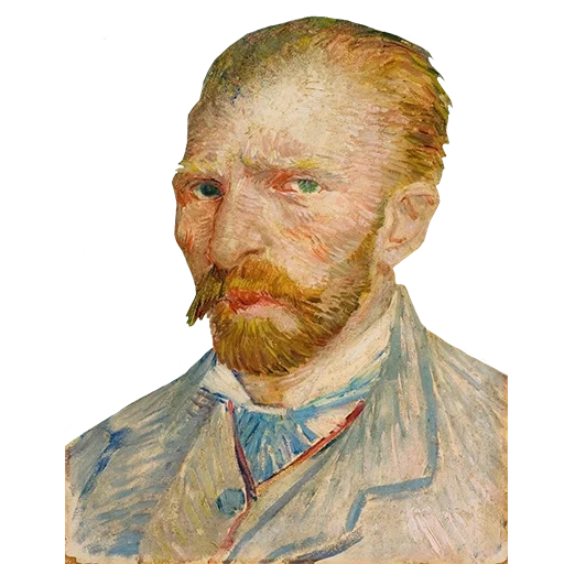 vincent van gogh, van gogh self cordrait, van gog portrait theo, vincent van gog un autorretrato, vincent van gogh autocortrait sin barba