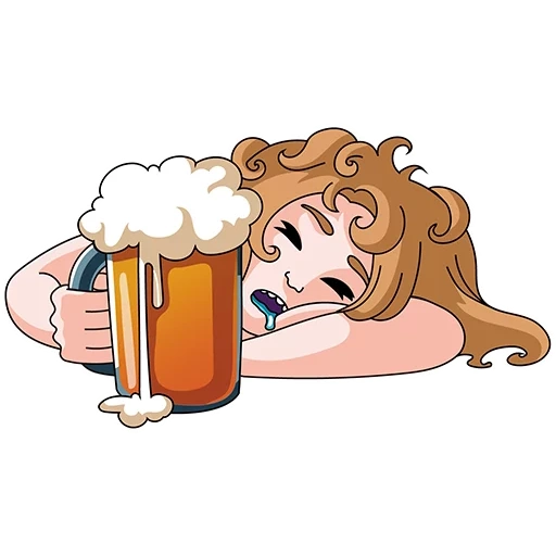 birra, disegno piva, disegno di birra, sorridendo bere, vettore di birra fredda
