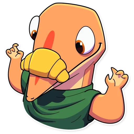 varanio, chermander, duck with a knife, pokemon charmander