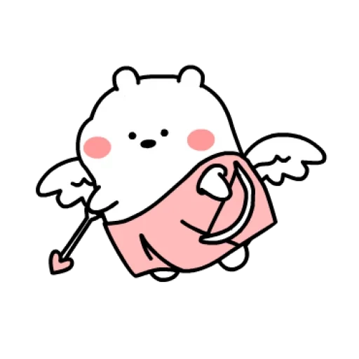 kawaii, cute drawings, cute kawaii drawings, dear drawings are cute, little rabbit big bear