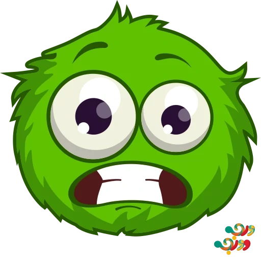 un giocattolo, rainbow puffle, mostro verde, microbi cartoni animati verdi