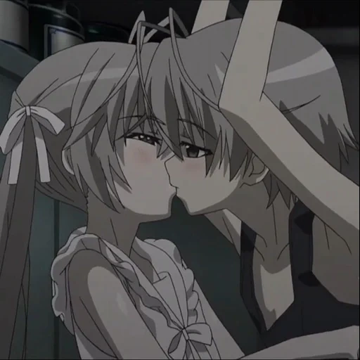 yosuga no sora, a solidão de dois, yosuga no sora yuri, a solidão de dois anime, anime yosuga sem beijo sora