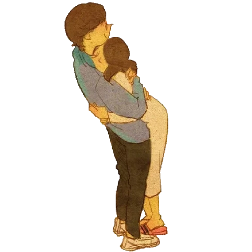 puuung, a couple of drawings, drawings of couples, cute couples drawings, hugs pattern of children