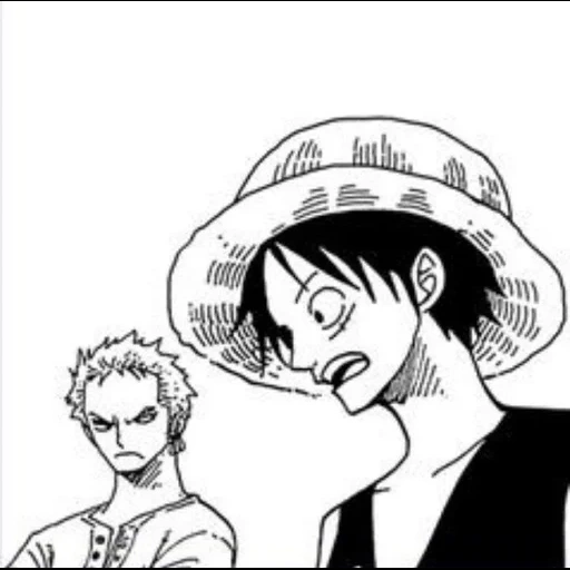 luffy, van pis luffy, zoro luffy mansga, emosi manga luffy, luffy manga van pis