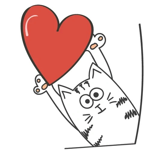 aimer, 14 février chats, valentin drôle, valentine tg day, dessins de la saint-valentin
