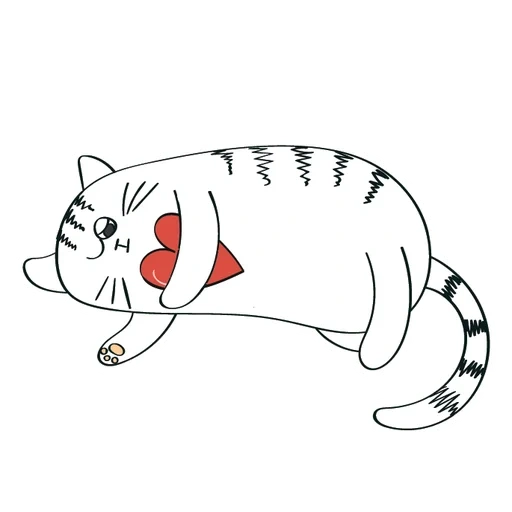 rawhouse, desenho de gatos, desenhos de gatos, o gato está deitado colorindo, desenhos de esboços de gatos