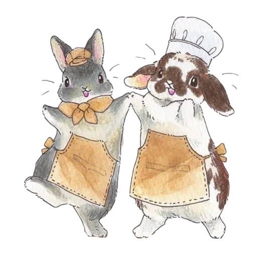 cats, illustration, peter bunny, illustration de peter le lapin, illustration par beatrice porter