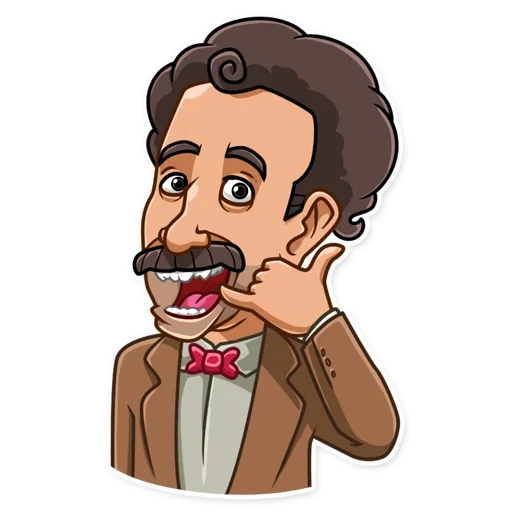 borat, stiker borat, borat sagdiev