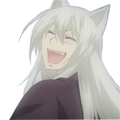 youhe, friends and foxes, tomoe wild fox, youhui is a very likable god, zhihui is very happy the god of the screen