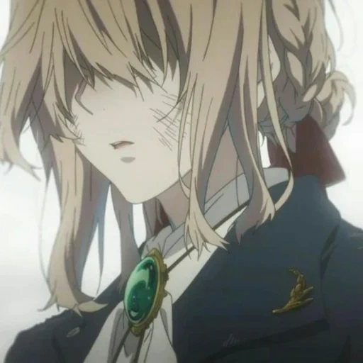 violet evergarden, вайолет эвергарден, виолетта эвергарден, аниме вайолет эвергарден, плачущая вайолет эвергарден