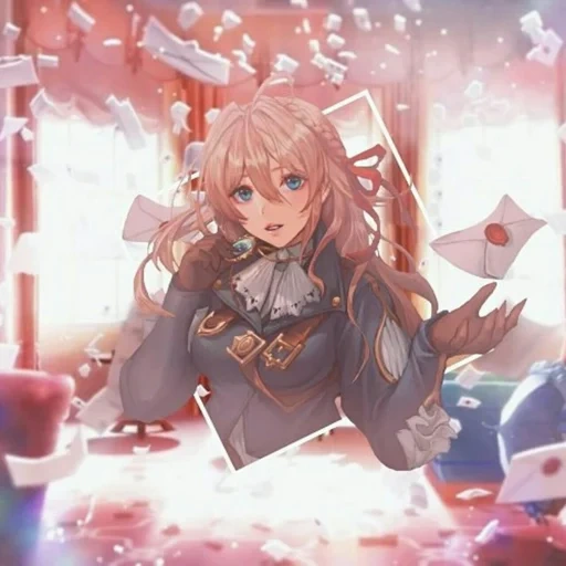 аниме девушки, violet evergarden, вайолет эвергарден, аниме вайолет эвергарден, аниме вайолет эвергарден 4к