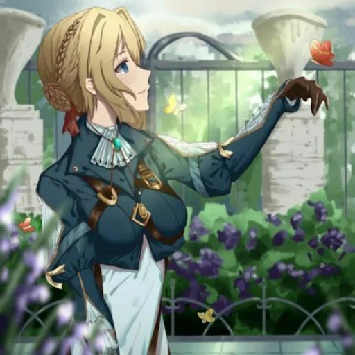 violet evergarden, вайолет эвергарден, виолетта эвергарден, вайолет эвергарден арт, виолетта эвергарден арт