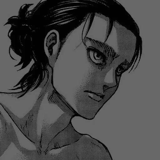 eren, acerman, ataque de los titanes, manga eren yeger, eren yeger adulto