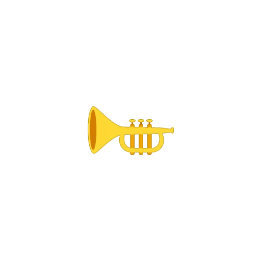 труба иконка, труба инструмент, музыкальная труба, значок инструменты, труба музыкальный инструмент