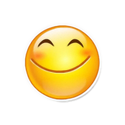 souriant, rire souriant, smiley satisfait, emoji souriant, les yeux fermés souriants