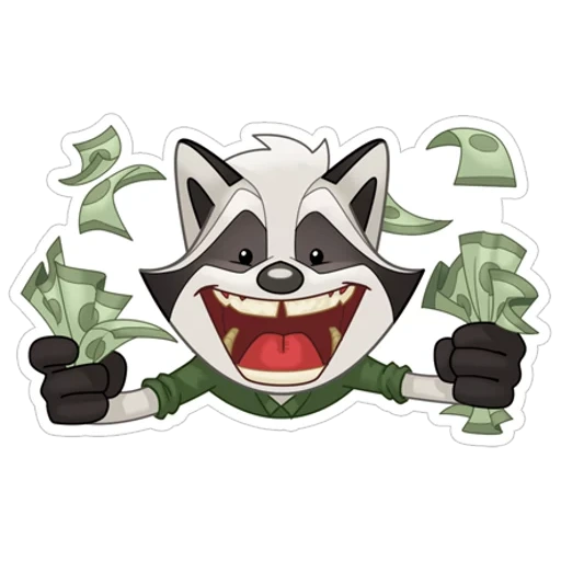 raccoon viber, rakun rocco, rakun ilisi, weber raccoon