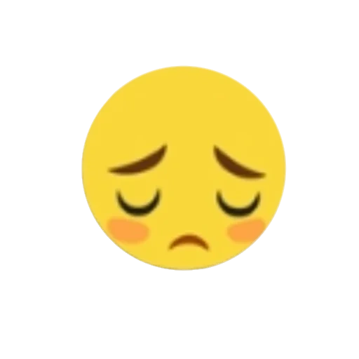 emoji, bild, emoji smileik, trauriges emoji, trauriger smiley