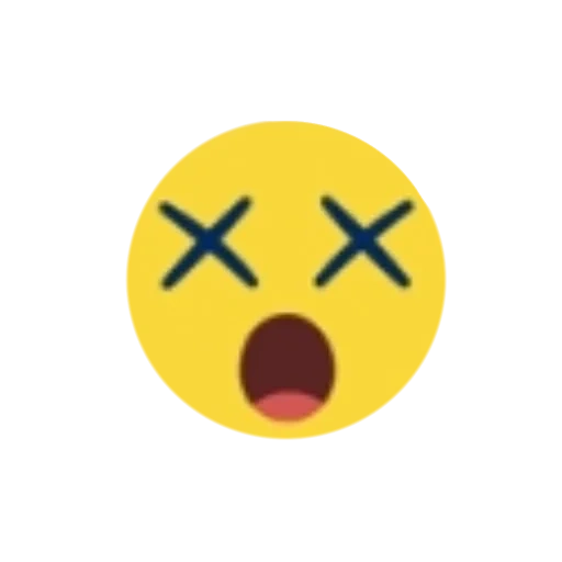 emoji, emoji gesicht, toter emoji, toter emoji, lächle mit den augen von kreuzen