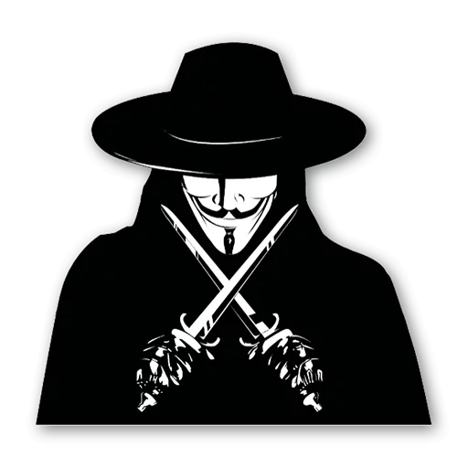 anonymous mask, anonymous sticker, guy fawkes vendetta, v means vendetta, v italian vendetta wallpaper mobile phone