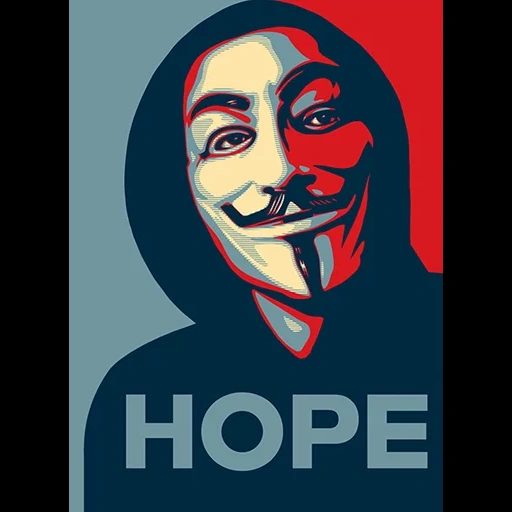 анонимус, anonymous, шепард фейри, hope anonymous, шепард фейри we are the hope