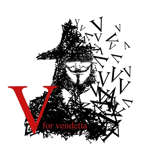 v für vendetta, v bezieht sich auf vendetta, botega vendetta symbol, v die kunst der vendetta, virgin galactic logo