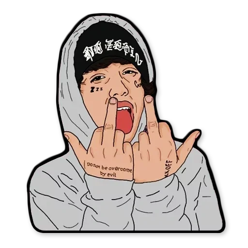 lil xan, lil xan art, lil xan traiu