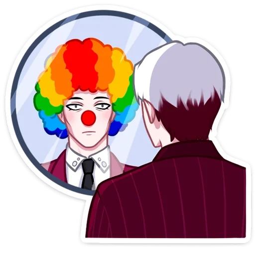 clown, human