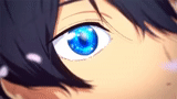 anime, les yeux de l'anime, yeux anime, l'œil de l'anime haru, personnages d'anime