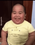 risos infantis, uzbeque gordo, cazaque ri, os chineses riem, o bebê gordo ri