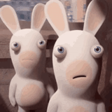 doença da lebre, cartoon coelho, rayman raving rabbits, invasão do coelho da raiva, série de animação de invasão de coelho louco
