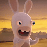 rabbits invasion, rabbits invasion 2006, invasão do coelho da raiva, coelho louco invade a primeira temporada, série de animação de invasão de coelho louco