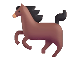 sebuah mainan, kuda mainan, ikon anjing kuda, kuda jumping toe 58*50*28 cm