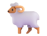 a toy, emoji sheep, emoji sheep, animal farm, animal cow