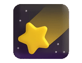 bintang, bintang kuning, bintang emas, meteor emoji, pentagram kuning