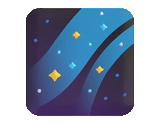 go into space, night sky, star walk 2, pictogram, expression galactic transparent background